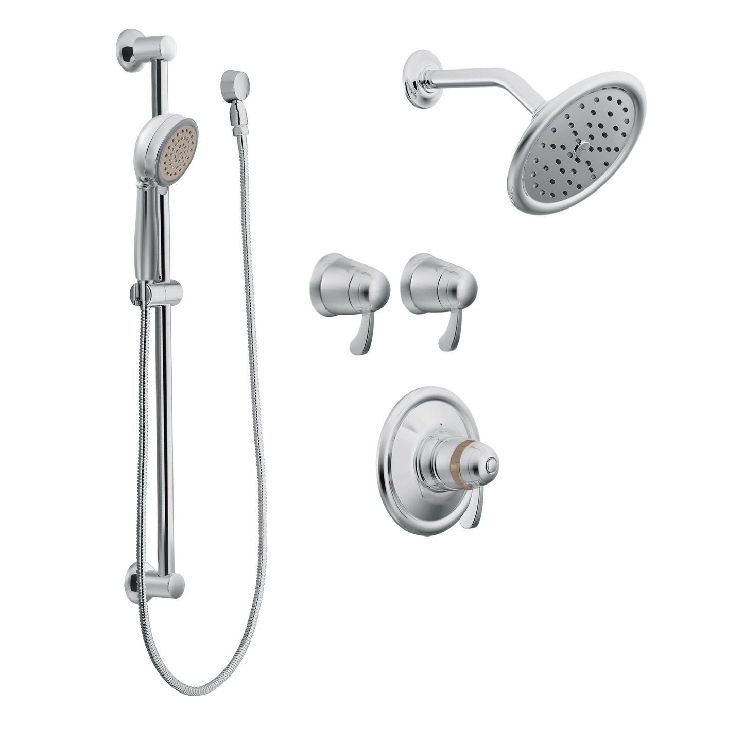 Moen Chrome transfer ExactTemp(R) vertical spa