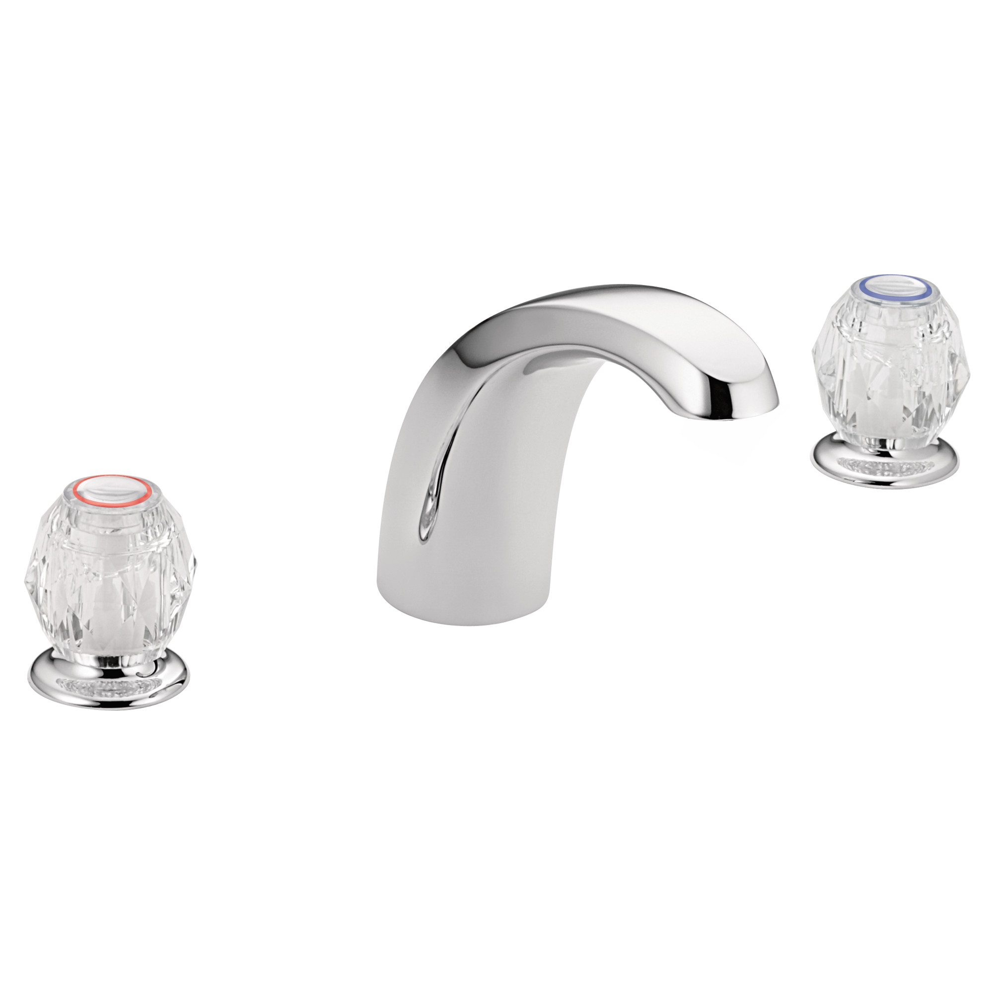 FAUCET TWO コントローラー Chateau Chrome Two-Handle Roman Tub Faucet – Moen
