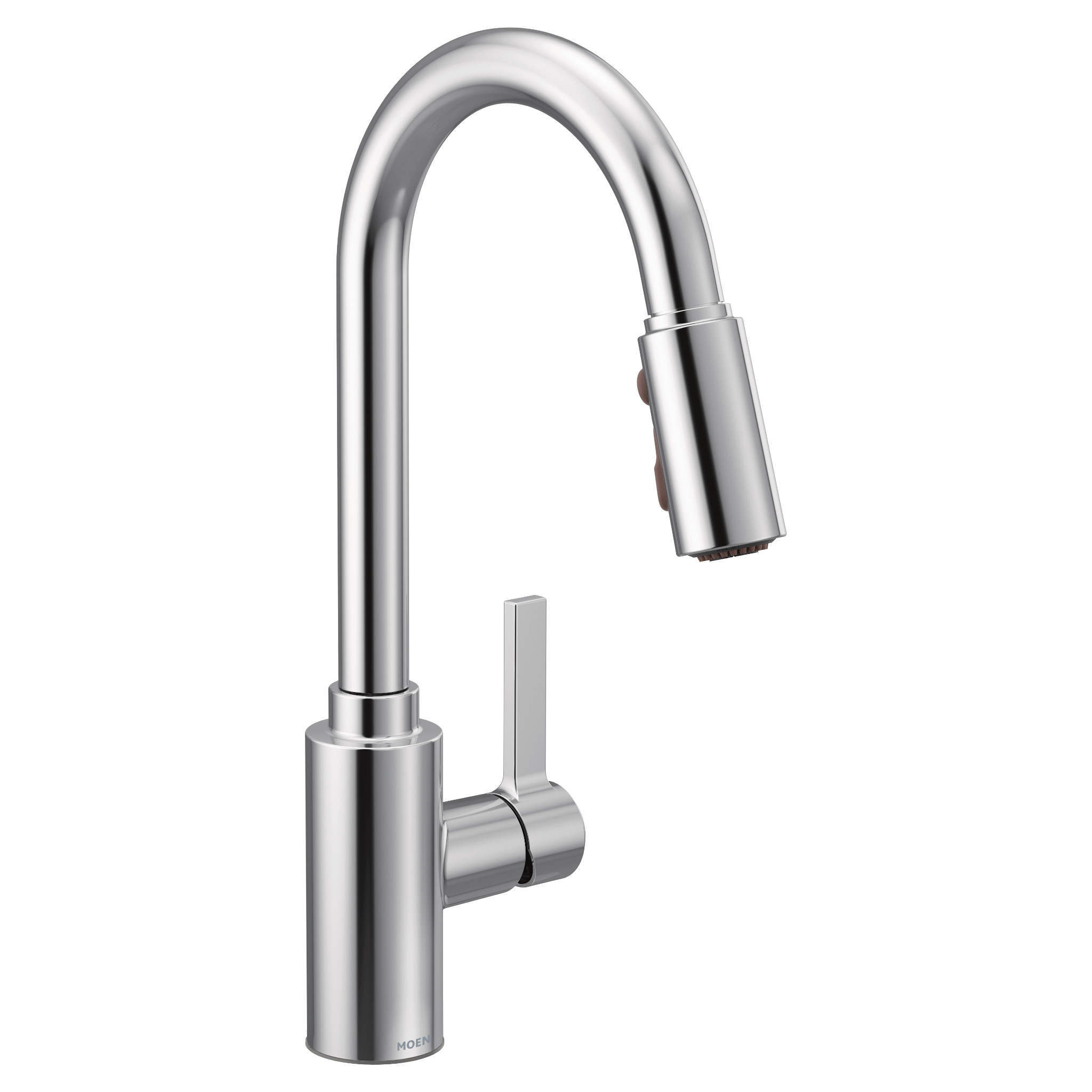 Genta LX One-Handle High Arc Pulldown Kitchen Faucet – Moen Genta LX One-Handle High Arc Pulldown Kitchen Faucet – Moen