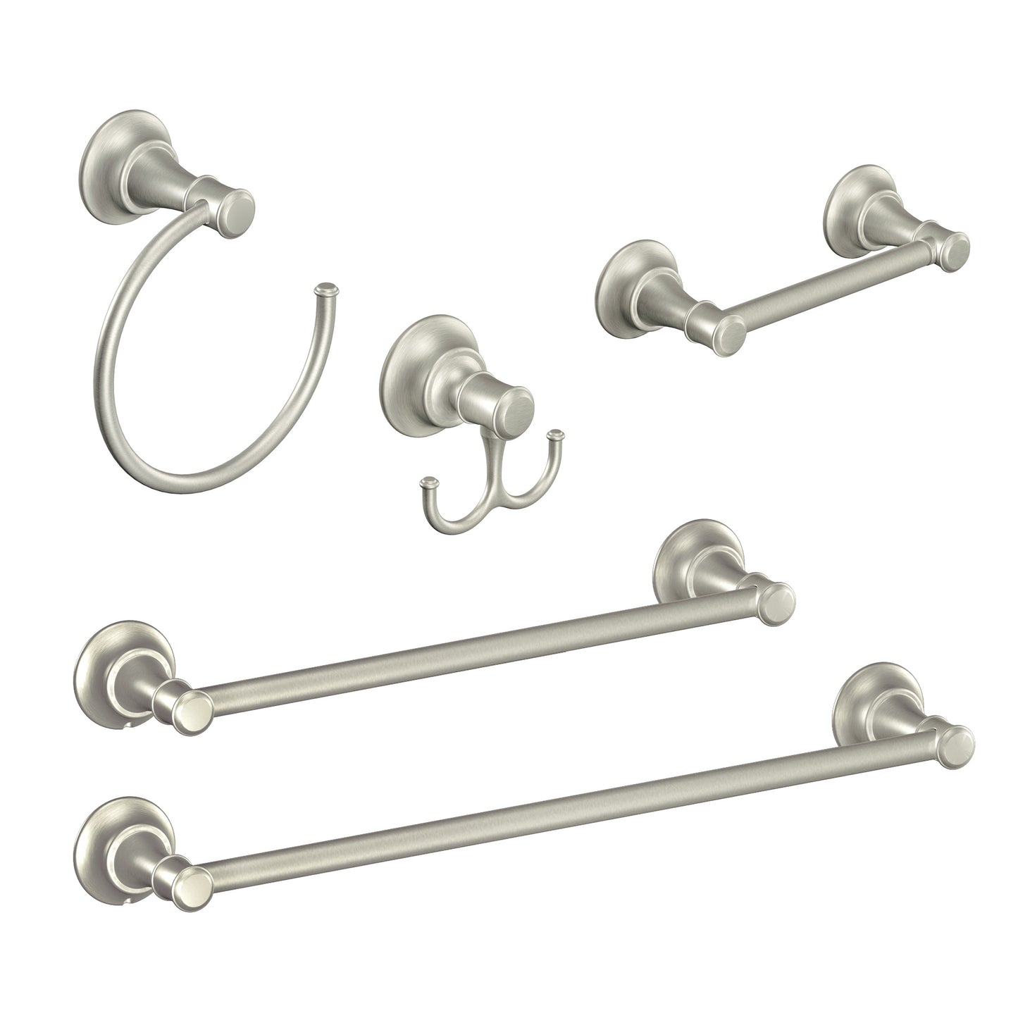 Gilmour Bathroom Bundle - 5-Piece Accessory Set