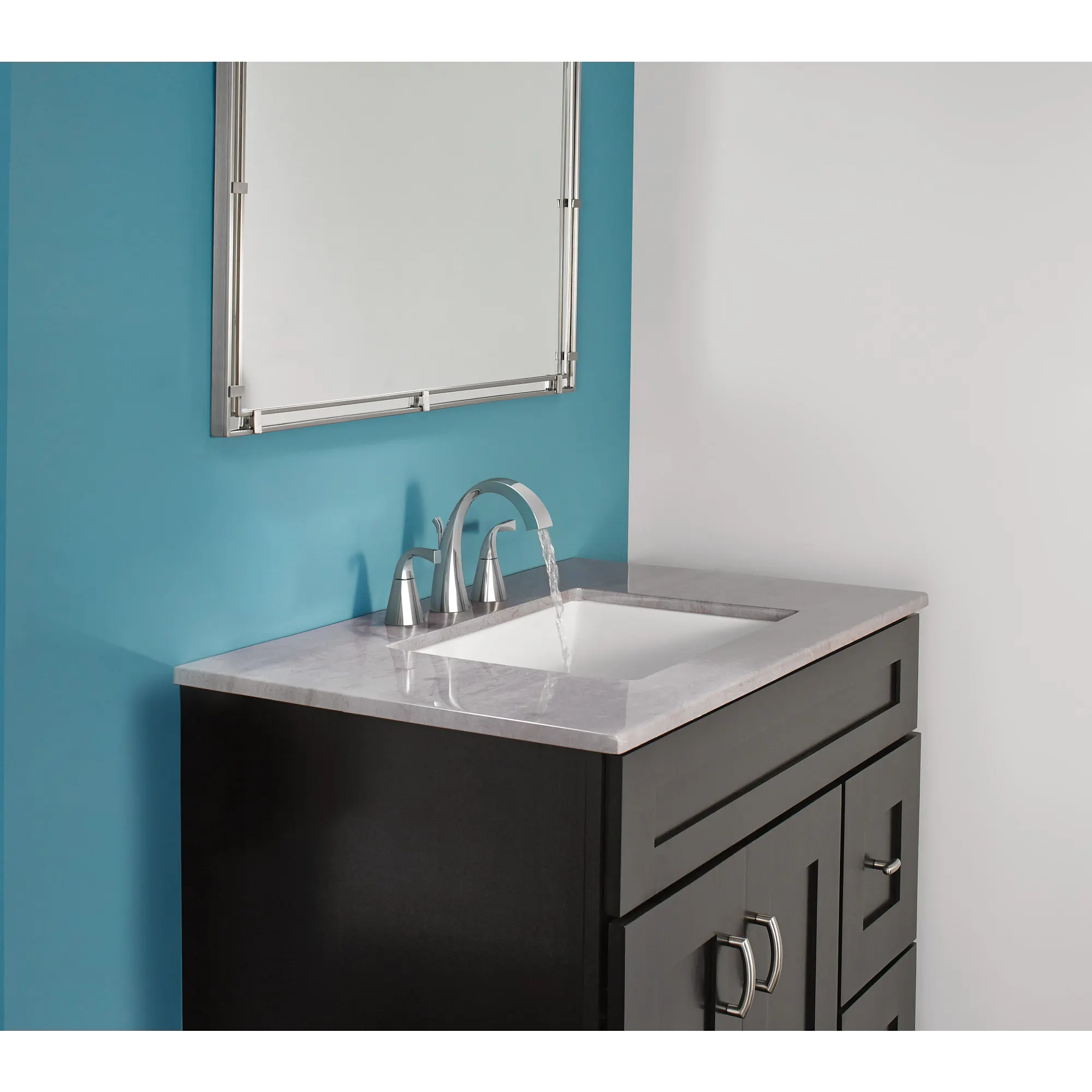 Oxby Two-Handle Widespread Bathroom Sink Faucet – Moen