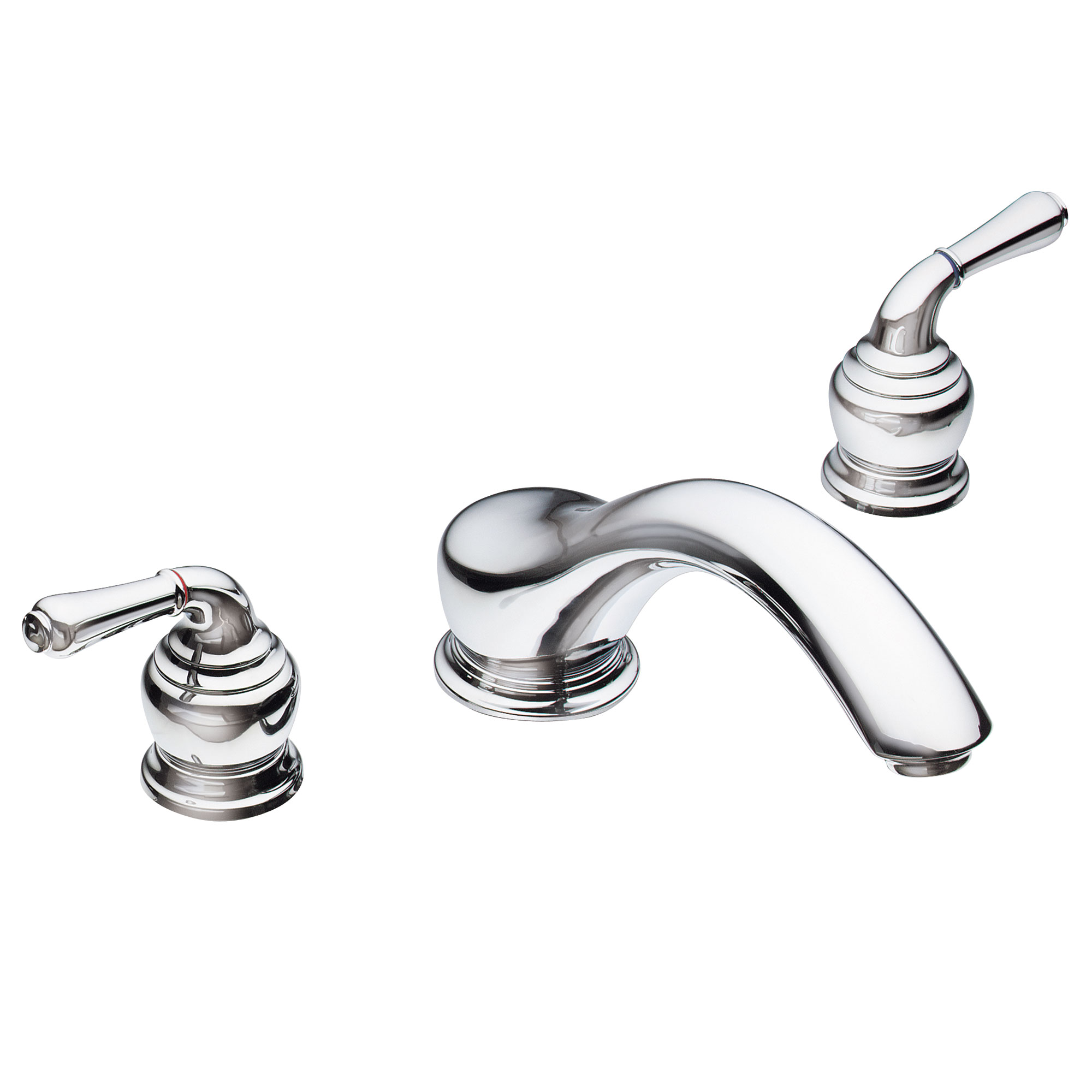 YMMNH⭐︎ Monticello Chrome two-handle low arc roman tub faucet – Moen