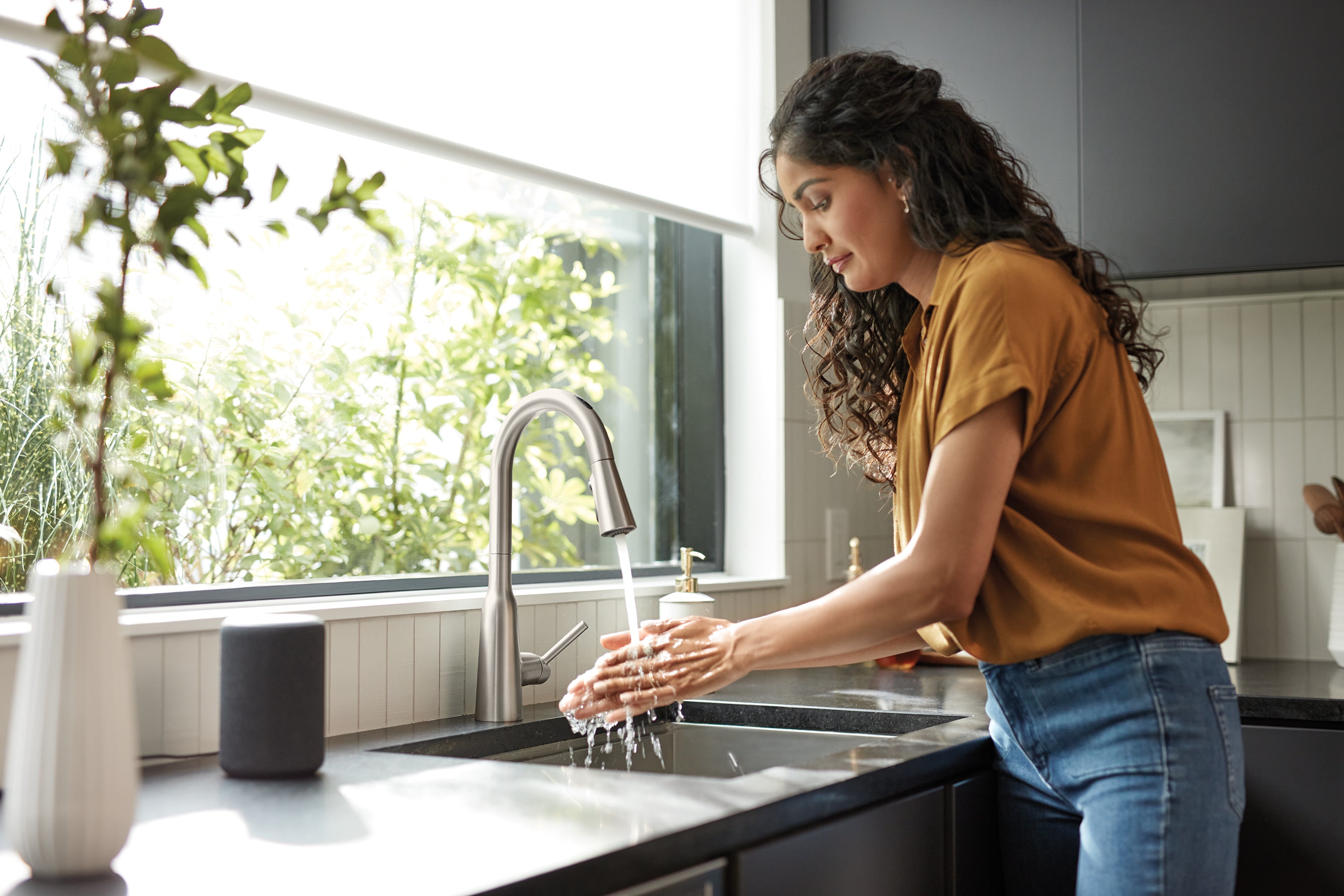 Purchases Moen smart faucet