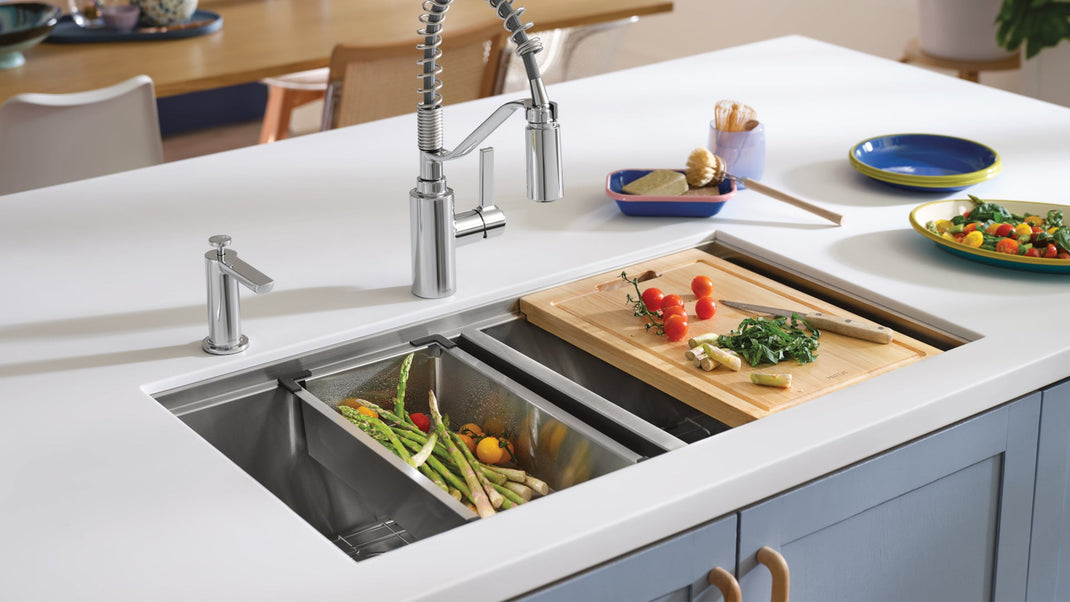 Moen Workstation Sinks | All-In-One Kitchen Sink Solutions