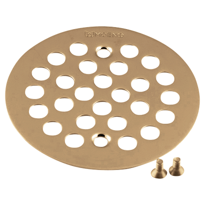 Moen Polished Brass 4-1/4" Shower Drain Cover