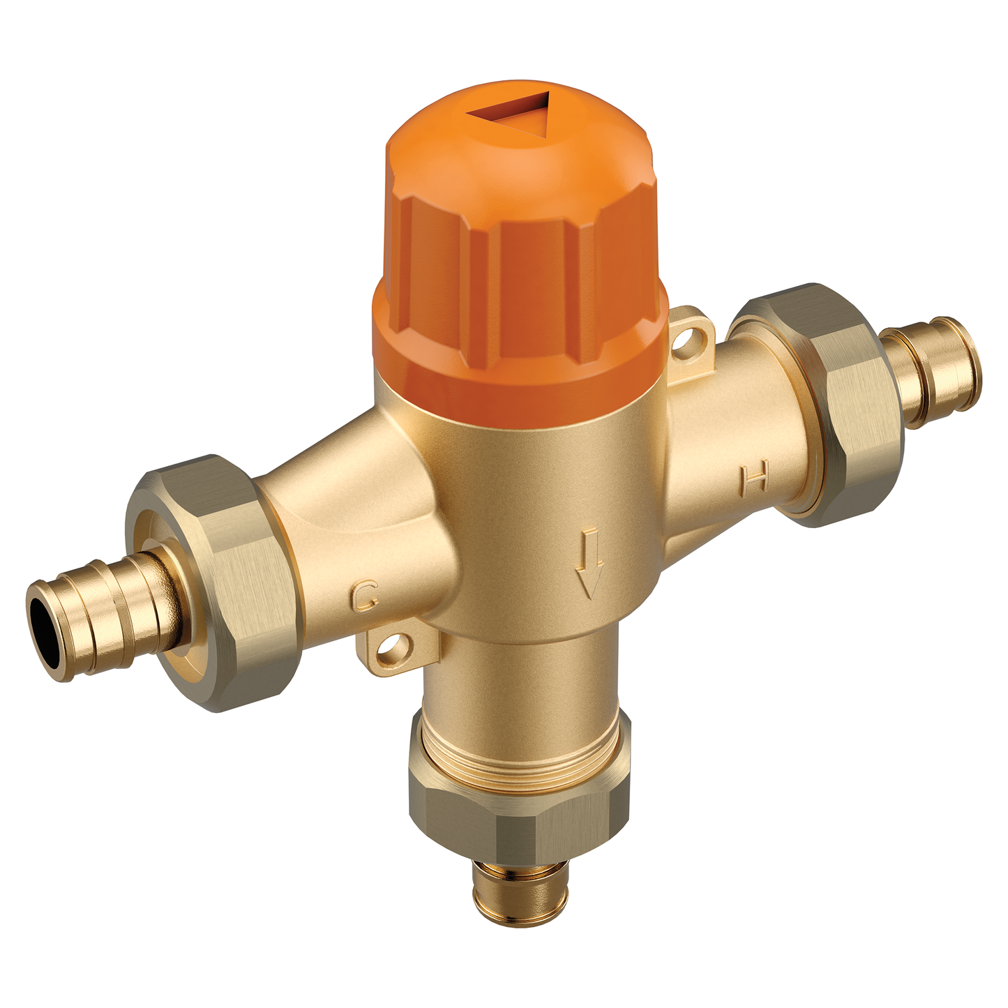 Commercial Parts & Accessories 1/2" cold expansion PEX connection includes thermostatic