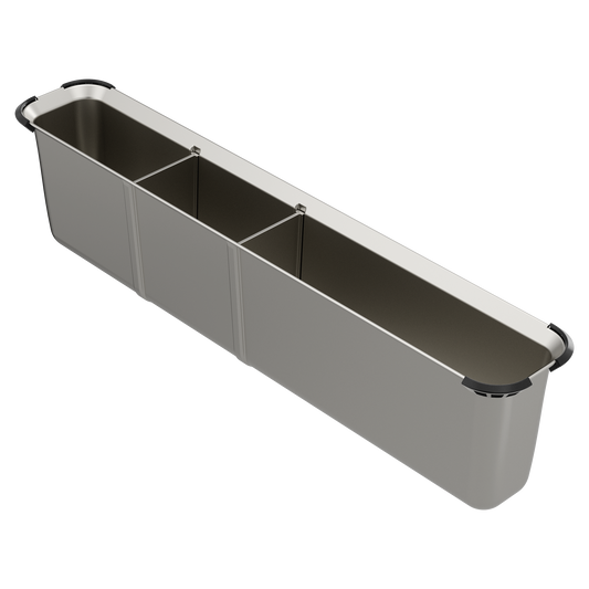 Workstation System Stainless Steel Utensil Bin