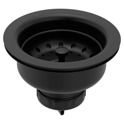 Moen Matte black basket strainer