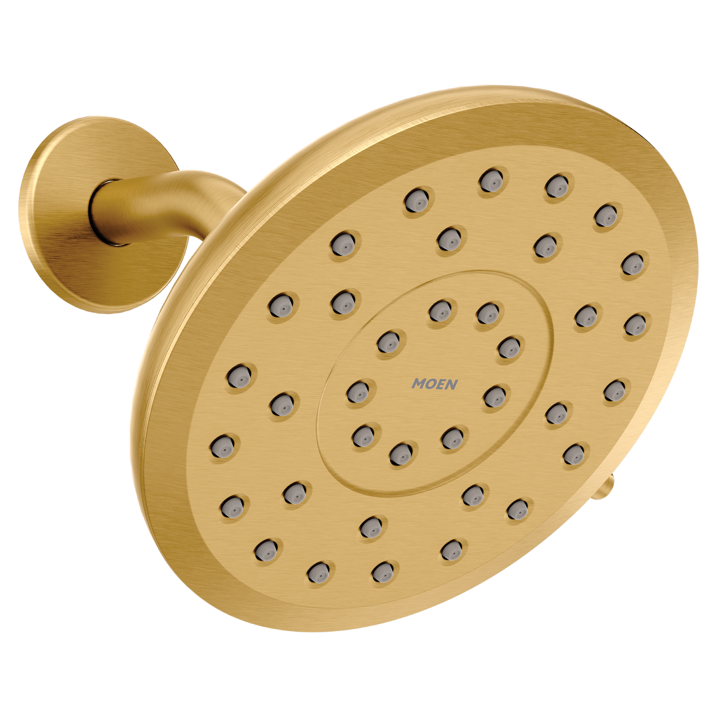 Verso 7" Rainshower with Infiniti Dial in Brushed Gold