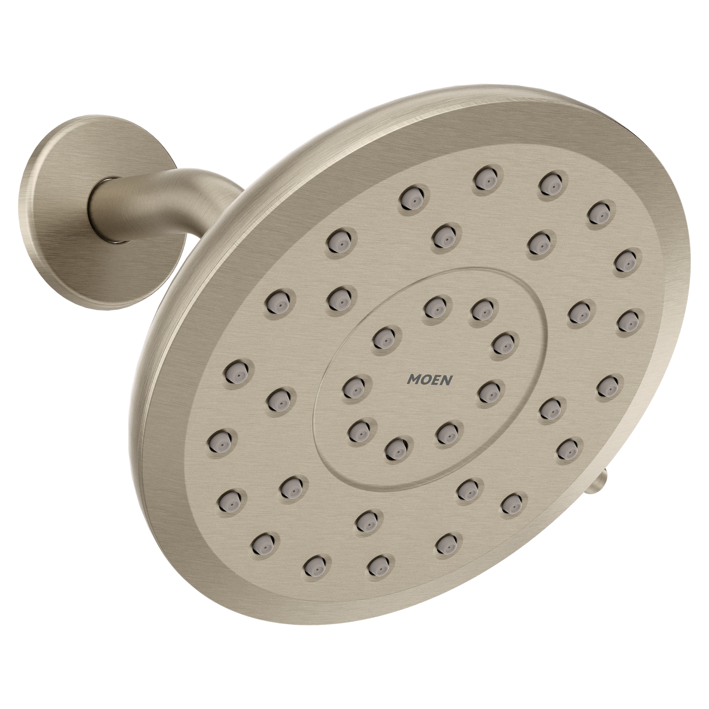 Verso 7" Rainshower with Infiniti Dial in Brushed Nickel