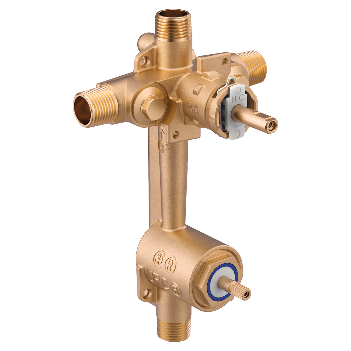 Ips Connection M-pact Posi-temp(r) With Diverter 1/2