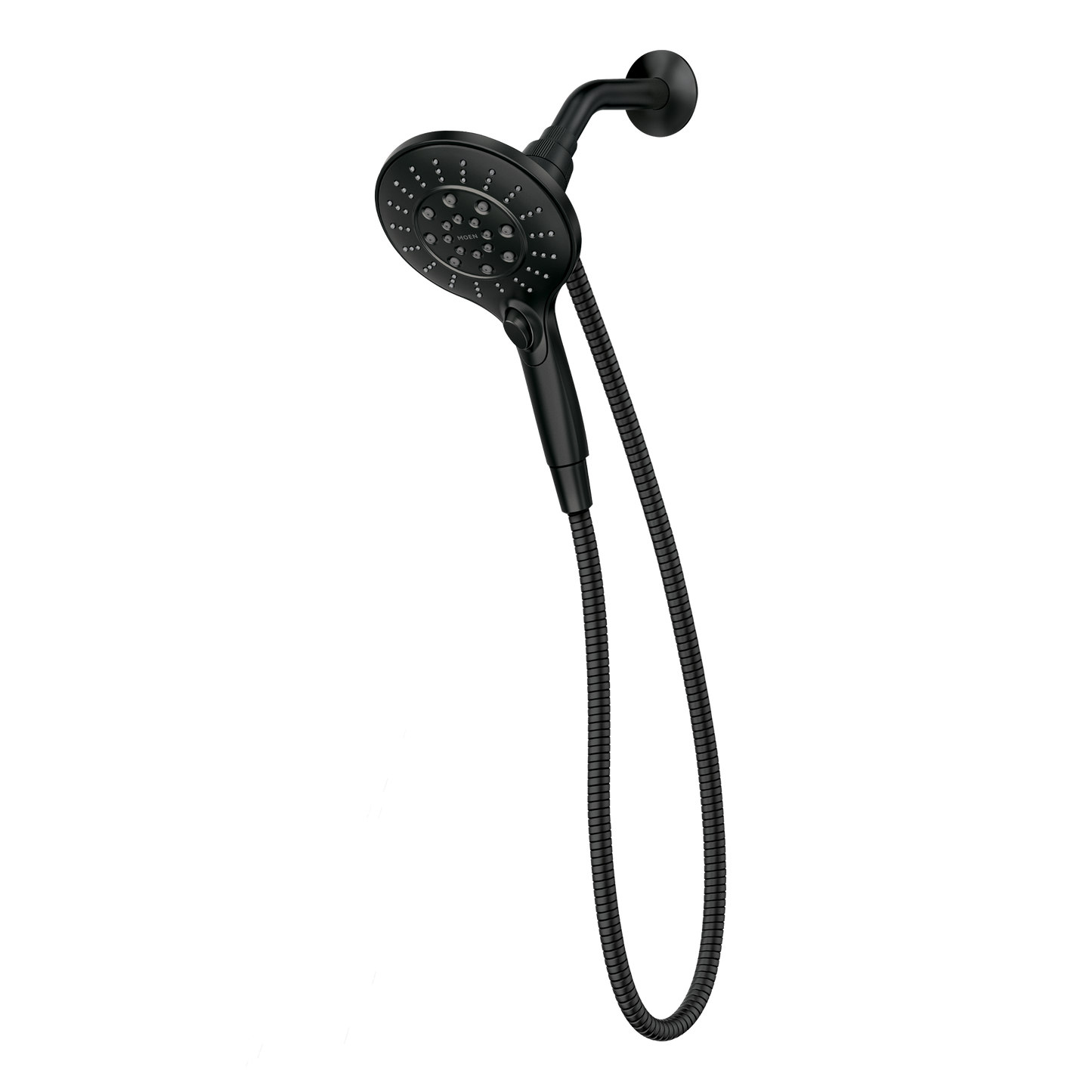 Engage Matte black w/magnetix handheld shower