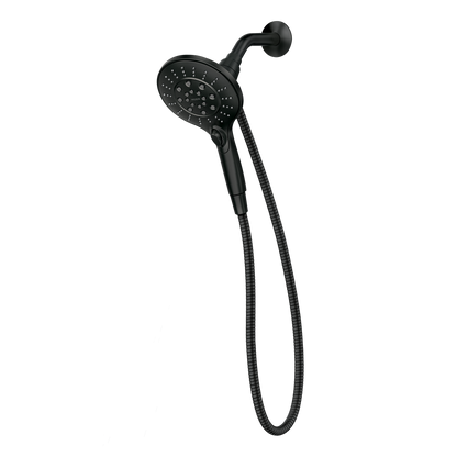 Engage Matte black w/magnetix handheld shower