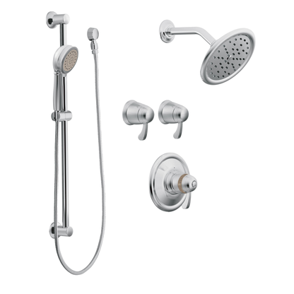 Moen Chrome transfer ExactTemp(R) vertical spa