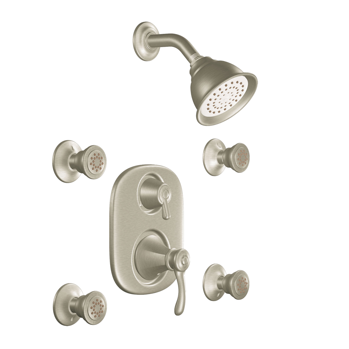 Vestige Chrome Moentrol(R) vertical spa