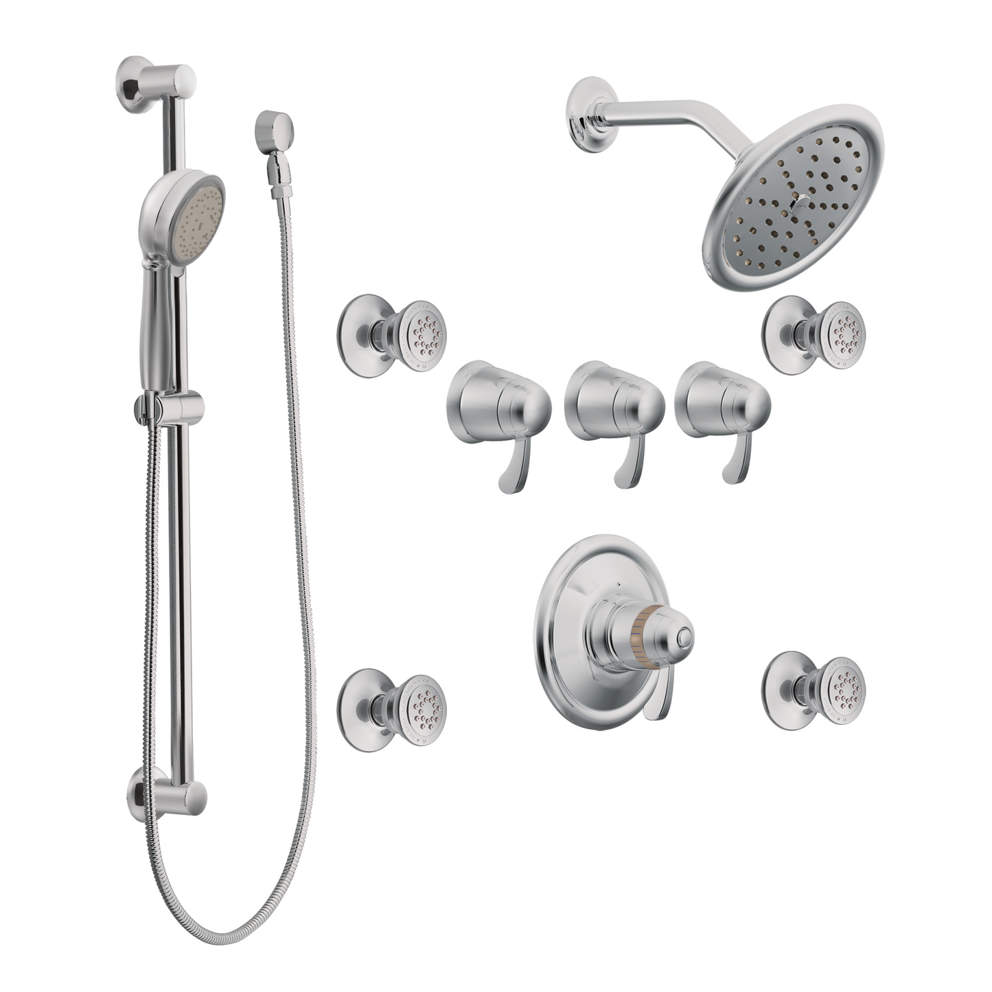 Moen Chrome transfer ExactTemp(R) vertical spa