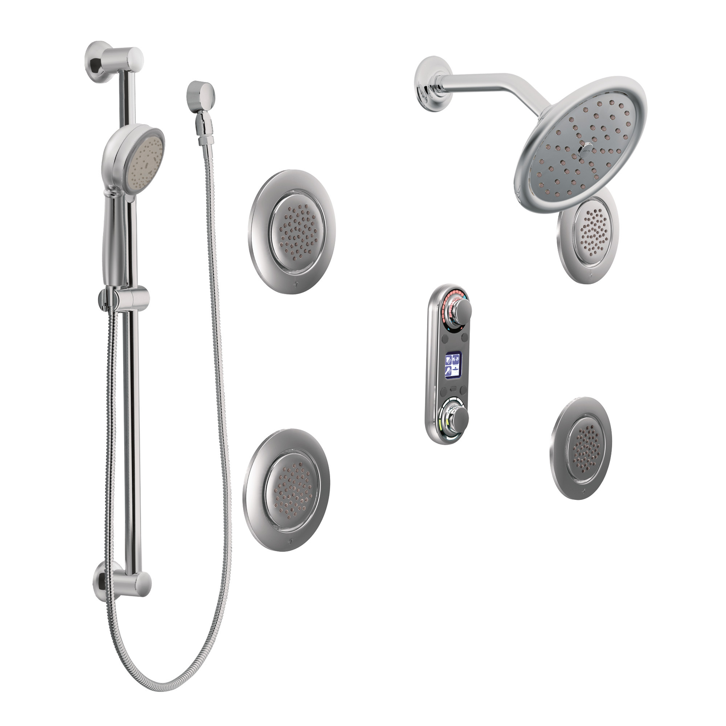 Moen Chrome IoDIGITAL(R) vertical spa