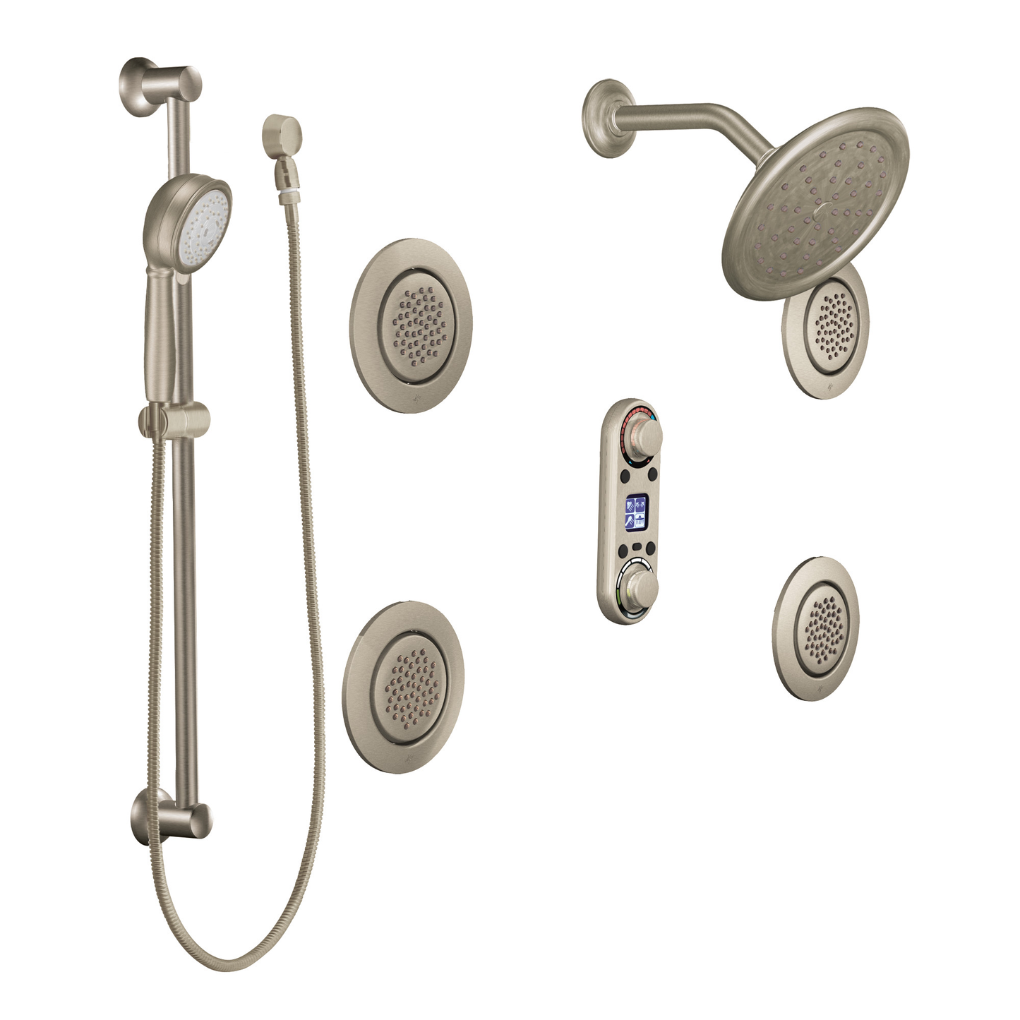 Moen Chrome IoDIGITAL(R) vertical spa