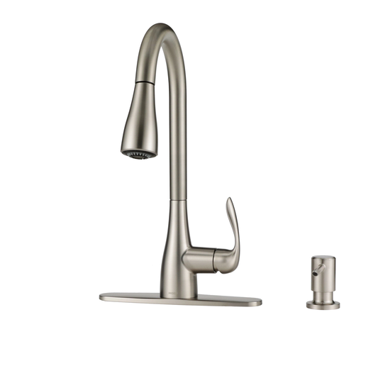 Georgene One-handle High Arc Pulldown Kitchen Faucet