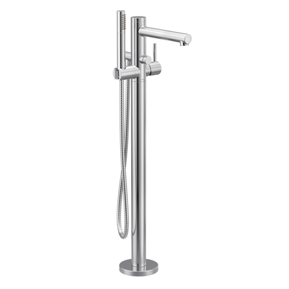 Align Chrome one-handle tub filler includes hand shower