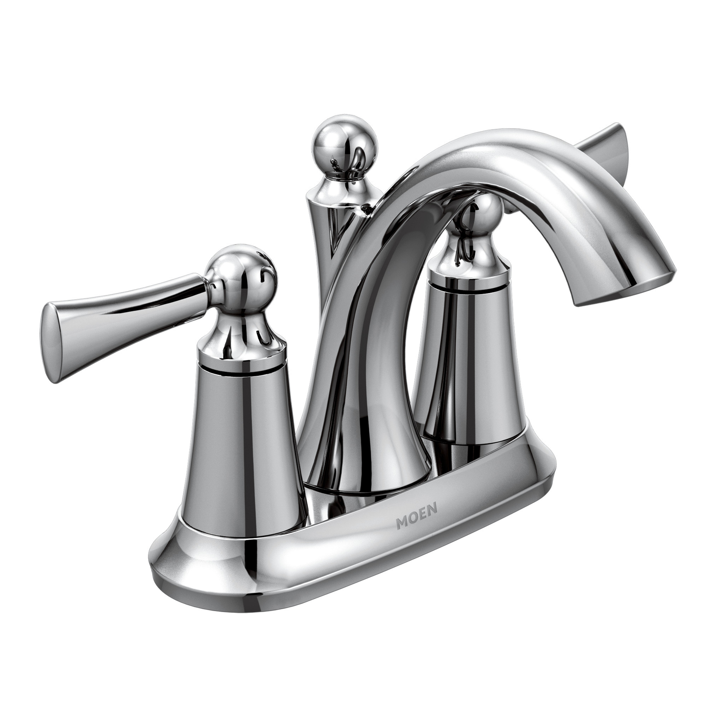 Wynford Two-Handle High Arc Bathroom Faucet