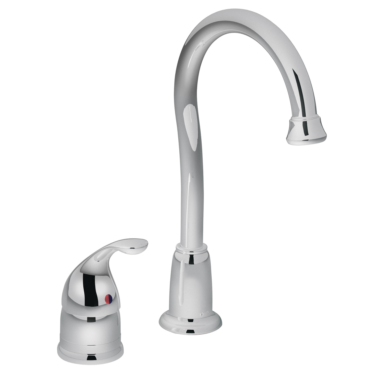 Camerist Chrome one-handle high arc bar faucet