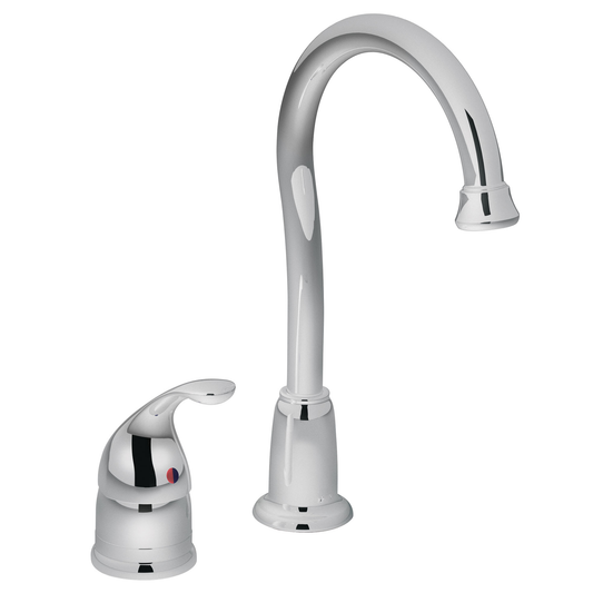 Camerist Chrome one-handle high arc bar faucet