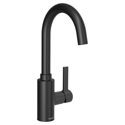 Genta LX Chrome one-handle high arc bar faucet