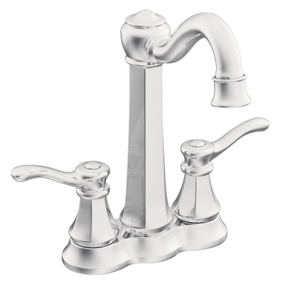 Vestige Chrome two-handle high arc bar faucet