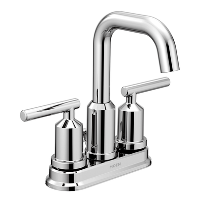 Gibson Chrome Two-Handle High Arc Bathroom Faucet