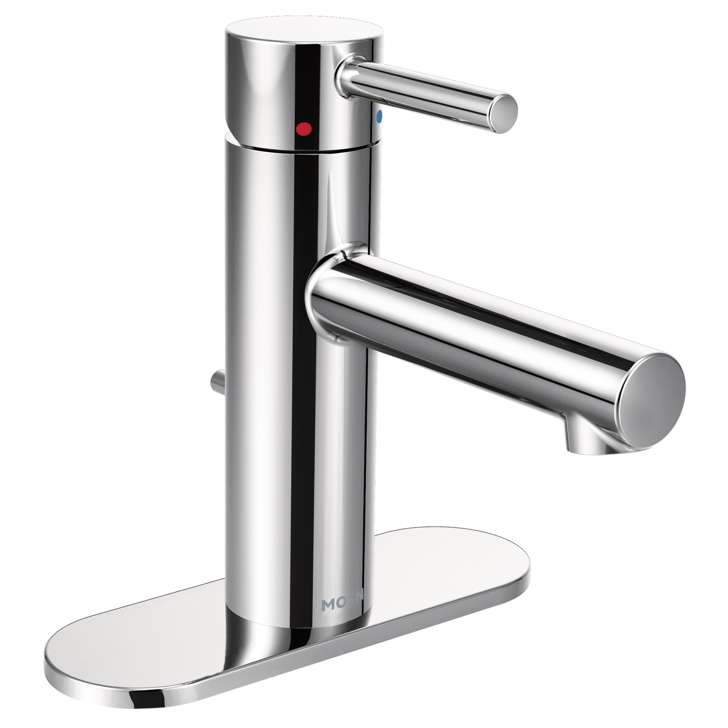 Align Chrome one-handle high arc bathroom faucet