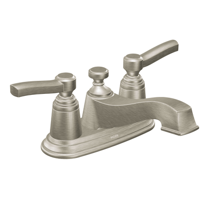 Rothbury Chrome two-handle low arc bathroom faucet