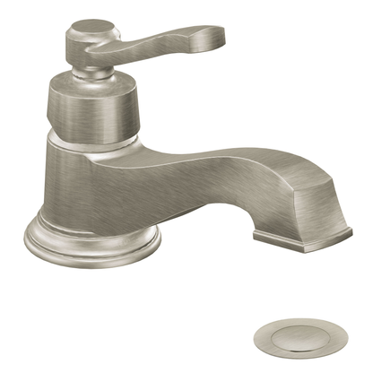 Rothbury Chrome one-handle low arc bathroom faucet