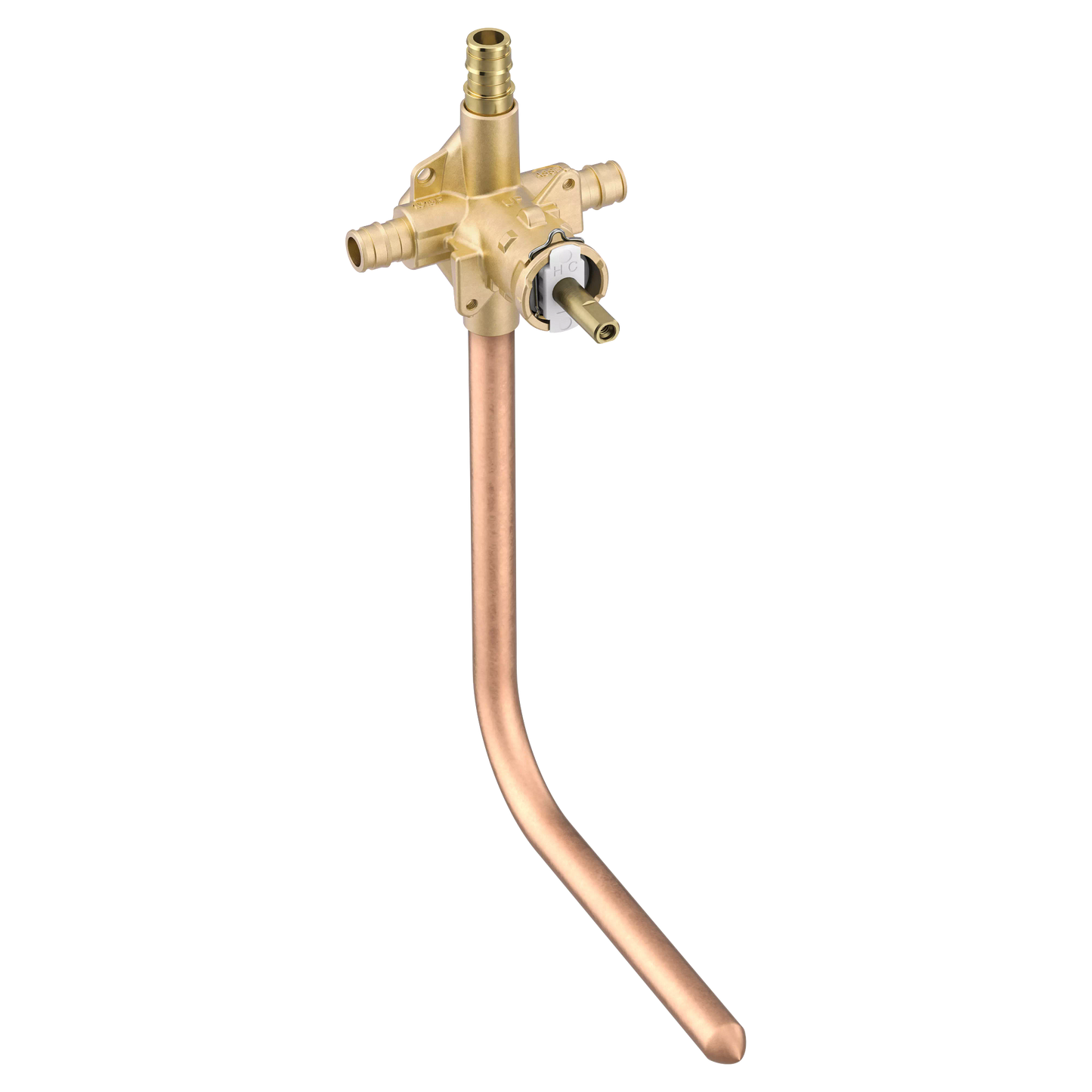 M-Pact Includes bulk pack Posi-Temp(R) 1/2" cold exp PEX with cc/ips tub connection pressure balancing