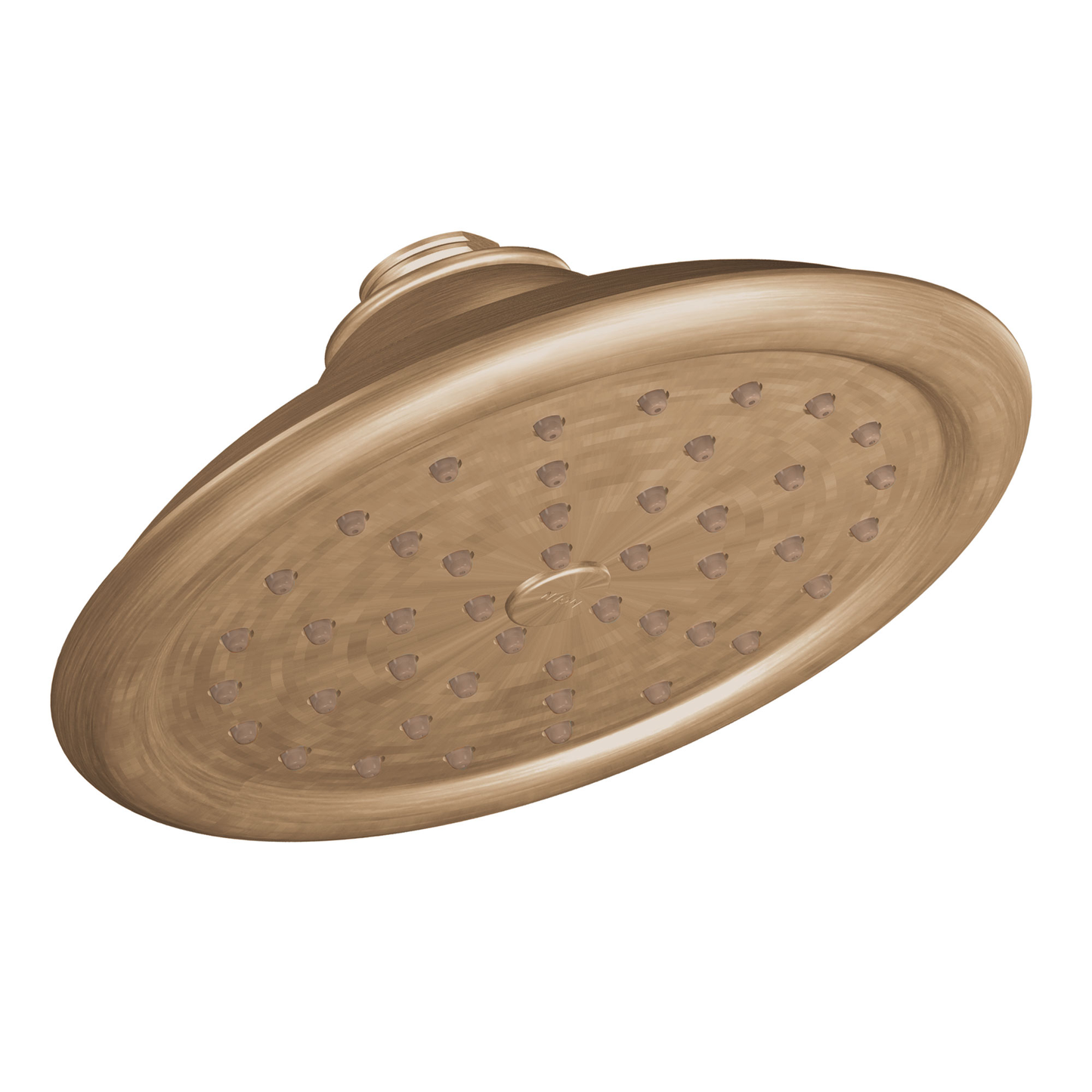 Moen Brushed bronze one-function 7" diameter spray head rainshower
