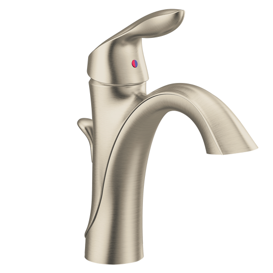 Eva Chrome One-Handle High Arc Bathroom Faucet