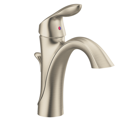 Eva Chrome one-handle low arc bathroom faucet