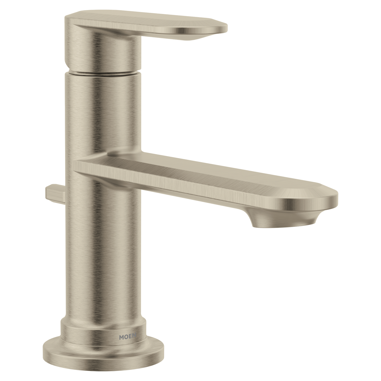 Greenfield Chrome one-handle high arc bathroom faucet