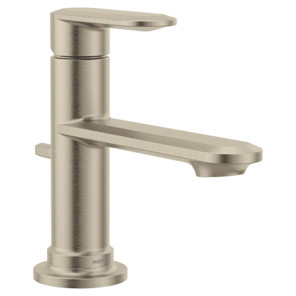 Greenfield Chrome one-handle high arc bathroom faucet