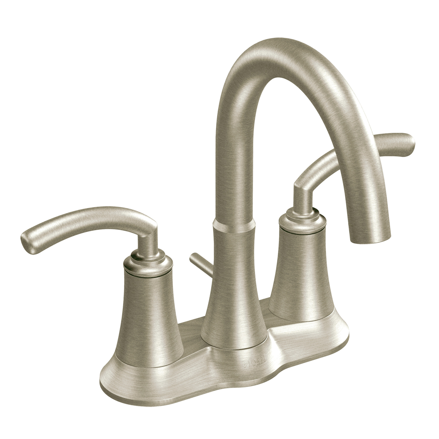 Icon Chrome two-handle high arc bathroom faucet