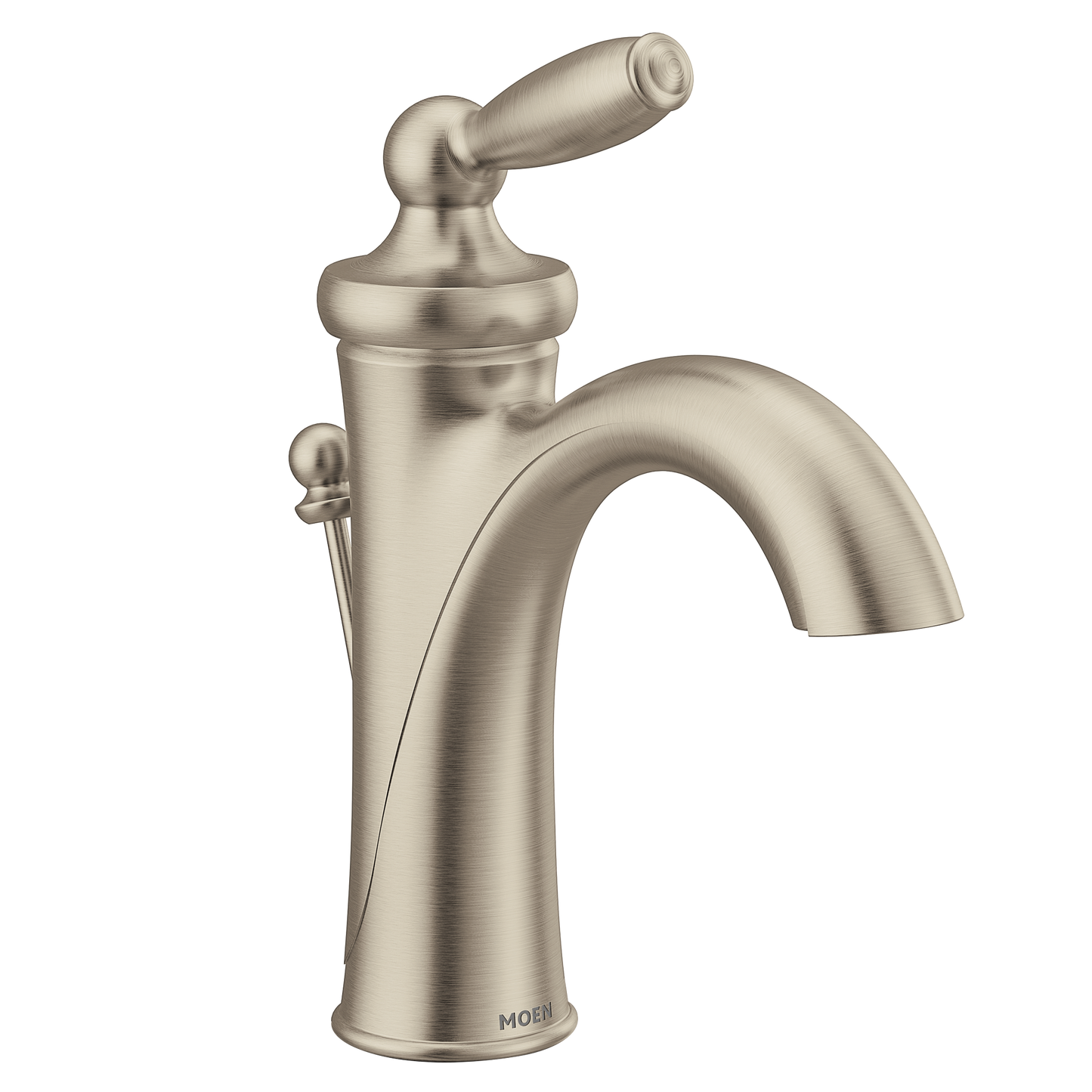 Brantford Chrome one-handle low arc bathroom faucet