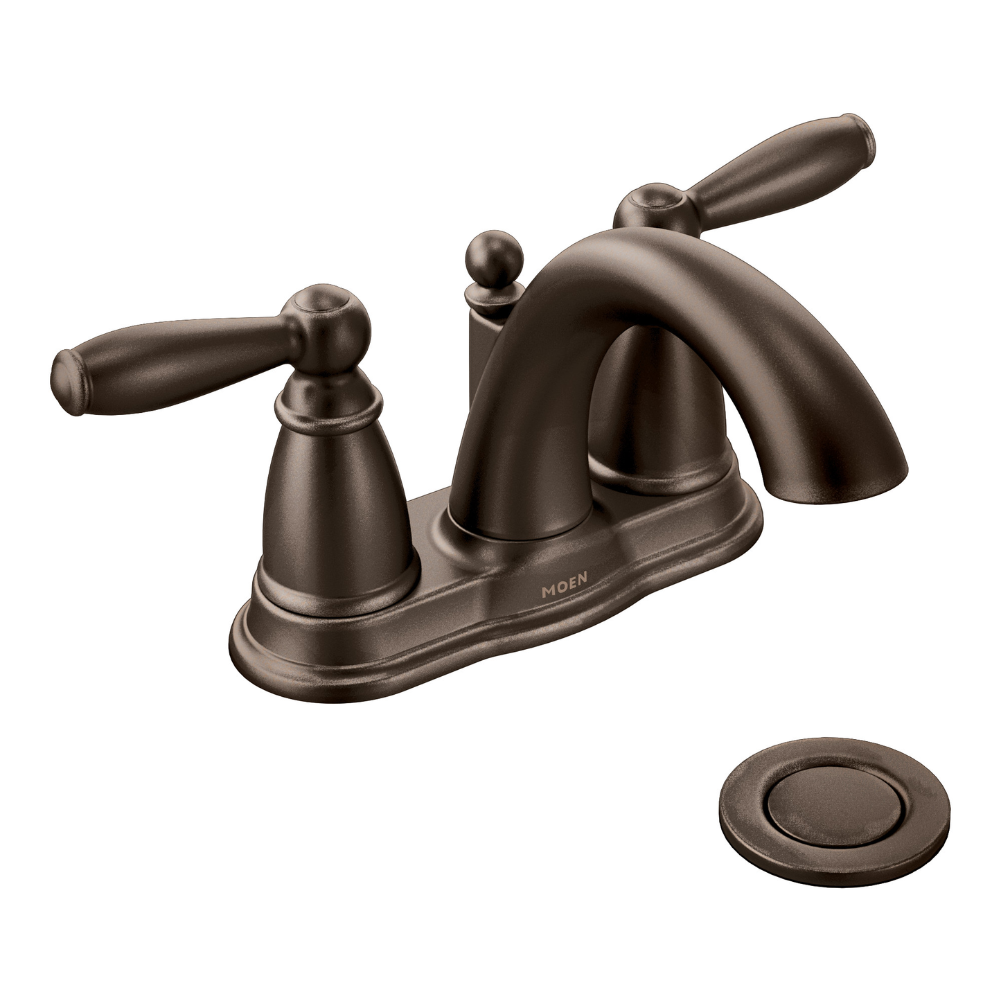 Brantford Two-handle Centerset Bathroom Sink Faucet