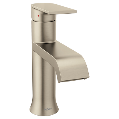 Genta Chrome One-Handle High Arc Bathroom Faucet