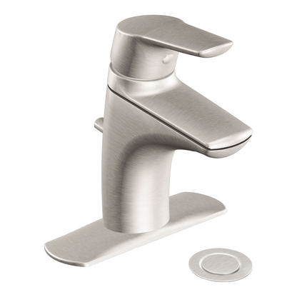 Method Chrome One-Handle Low Arc Bathroom Faucet