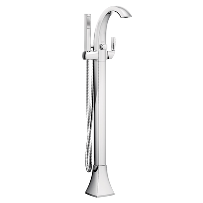 Voss Chrome One-Handle Tub Filler including Handheld Shower