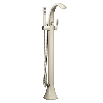 Voss Chrome One-Handle Tub Filler including Handheld Shower