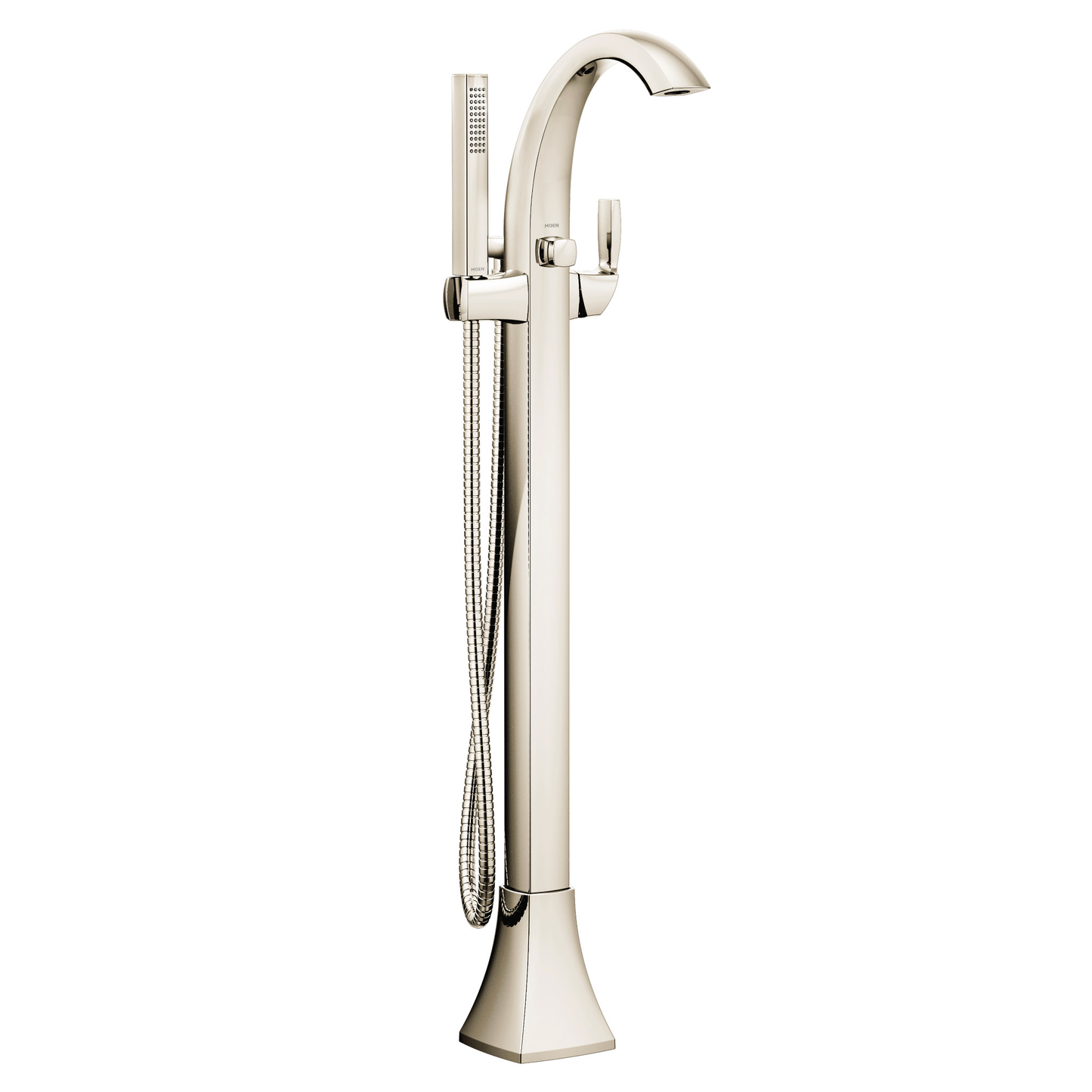 Voss Chrome One-Handle Tub Filler including Handheld Shower