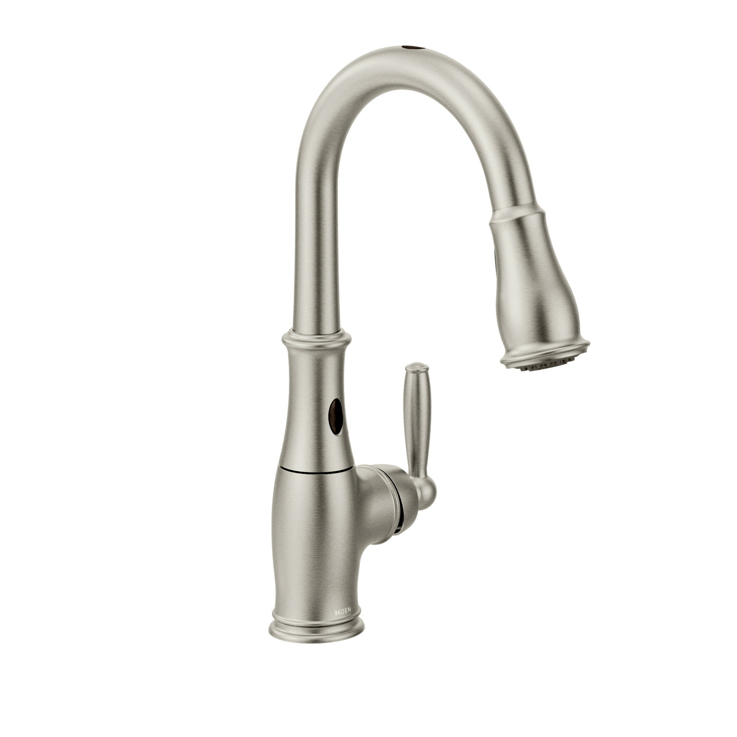 Brantford Chrome One-Handle High Arc Pulldown Kitchen Faucet