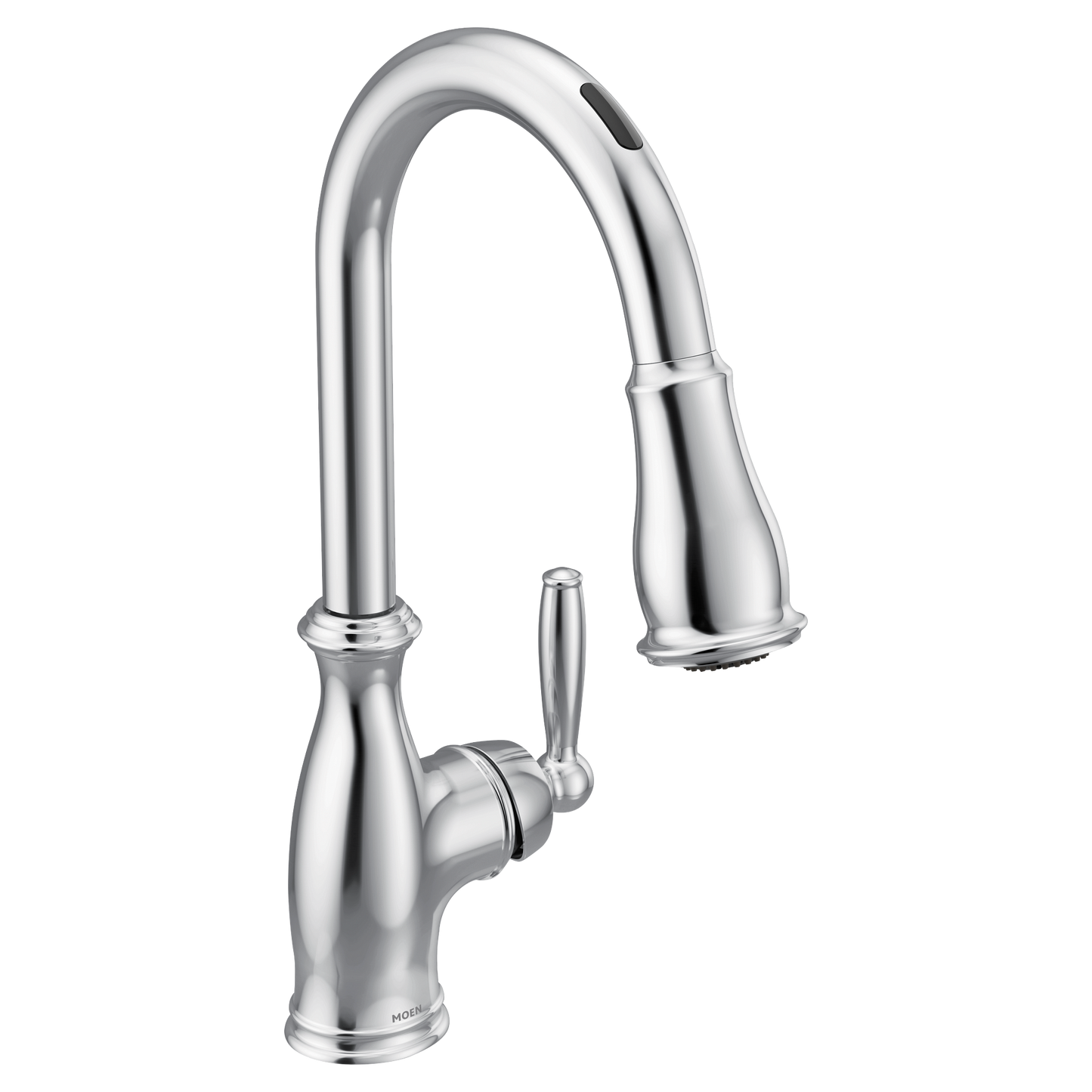 Brantford Smart Kitchen Faucet One-Handle High Arc Pulldown