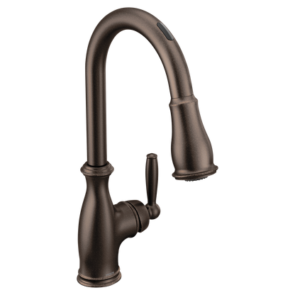 Brantford Smart Kitchen Faucet One-Handle High Arc Pulldown